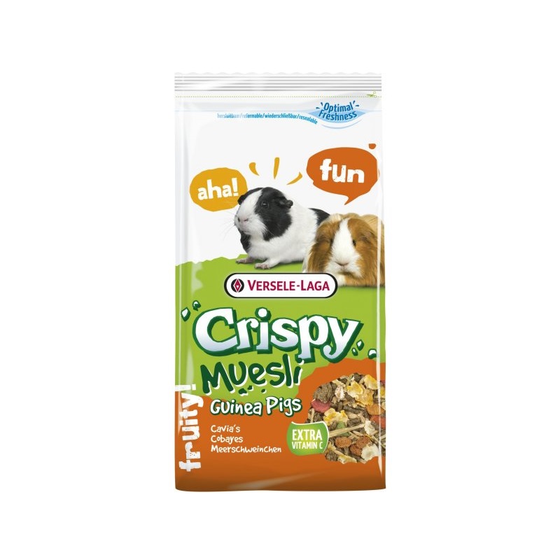 VERSELE LAGA MANGIME PORCELLINI D'INDIA CAVIE CRISPY MUESLI 400GR