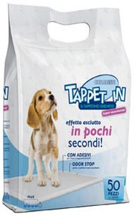 AGRI90 TAPPET IN TAPPETINO IGIENICO 60x90CM NEUTRO 10PZ