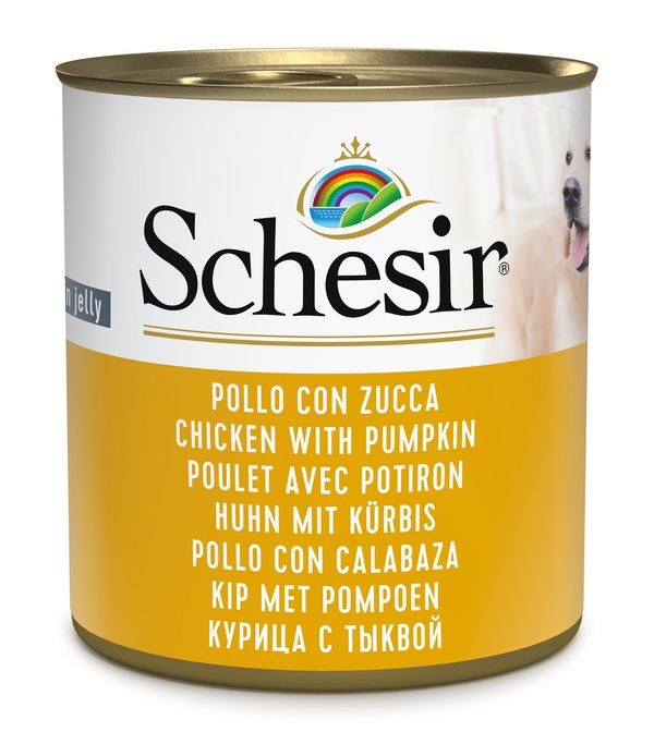 SCHESIR DOG POLLO/ZUCCA 285G