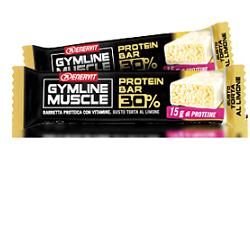 Enervit Gymline Muscle Protein Bar 30% Barretta Proteica Limone 48 g - SCADENZA 06 FEBBRAIO 2025