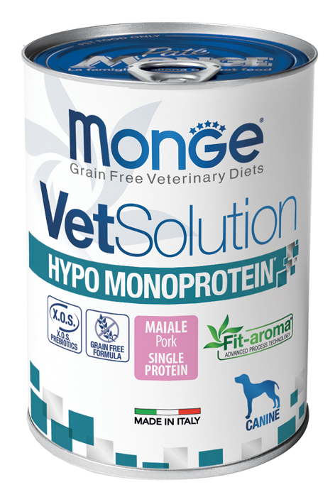 MONGE VETSOL CAN HYPO MAIALE