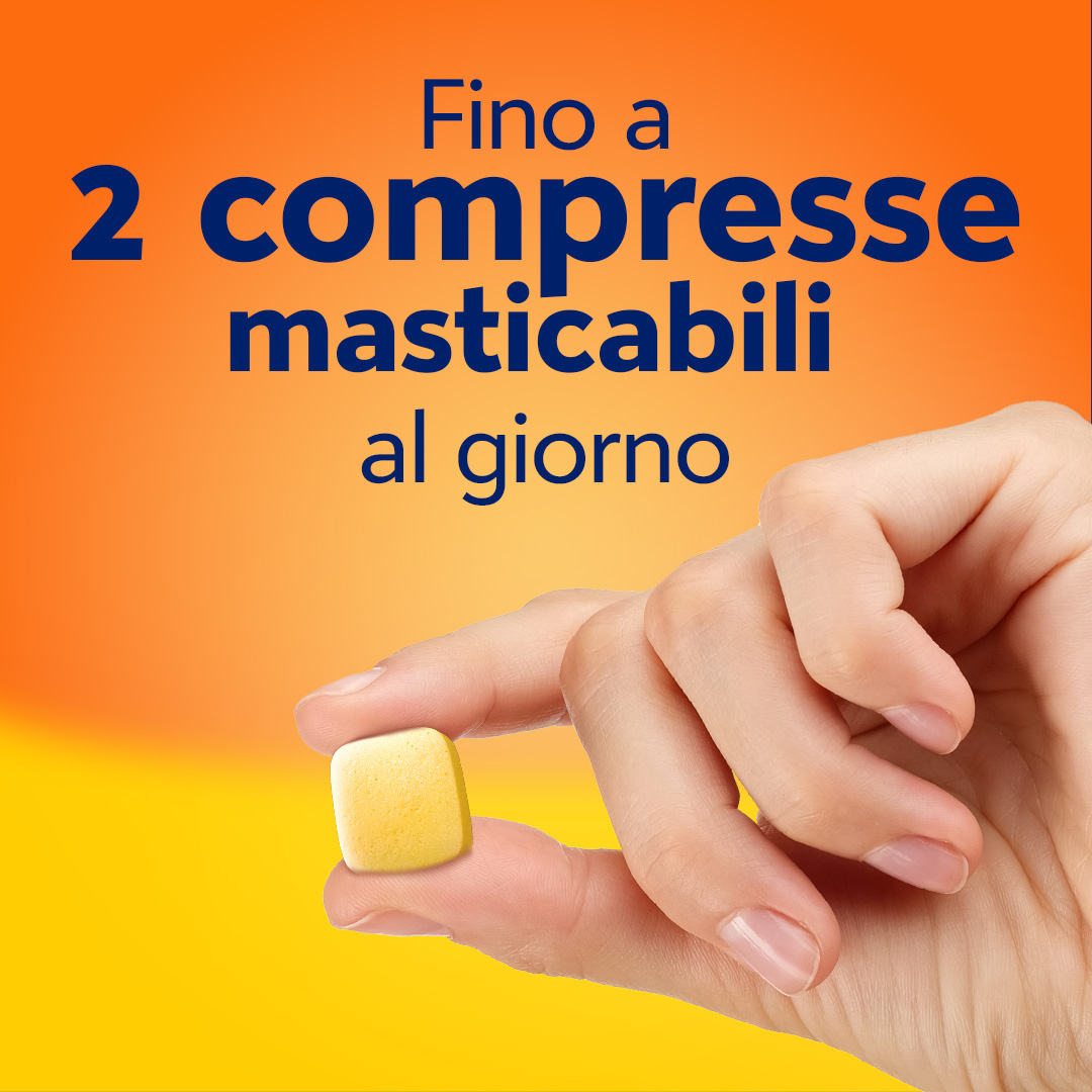 Cebion Limone Integratore di Vitamina C 20 Compresse Masticabili Cebion Limone Integratore di Vitamina C 20 Compresse Masticabili