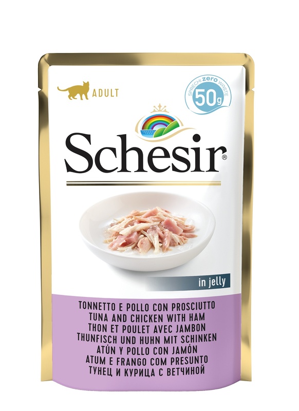 SCHESIR CAT TONN/POLLO/PR 50G