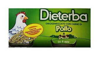 Dieterba Omogenizzato Pollo 3 Vasetti da 80 g Dieterba Omogenizzato Pollo 3 Vasetti da 80 g