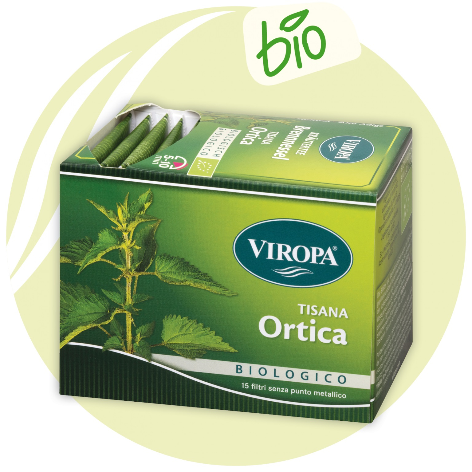Viropa Ortica Biologica 15 filtri