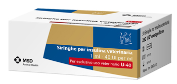 SIRINGHE INSULINA VETERINARIA MSD-AH 30 SIRINGHE 40UI/ML SIRINGHE INSULINA VETERINARIA MSD-AH 30 SIRINGHE 40UI/ML