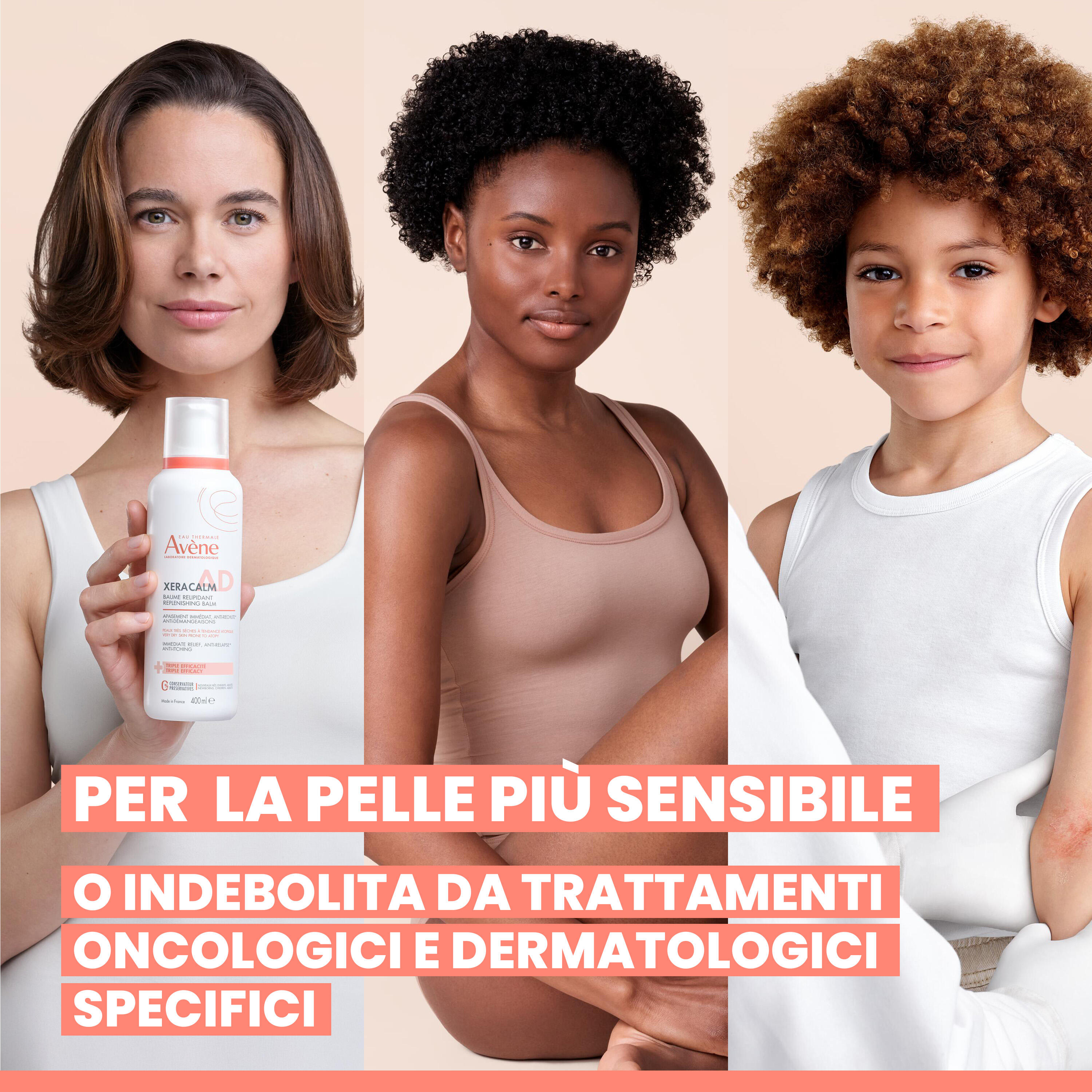 Avène Xeracalm AD - Balsamo Liporestitutivo Per Pelle Molto Secca E Atopica 400 ml
