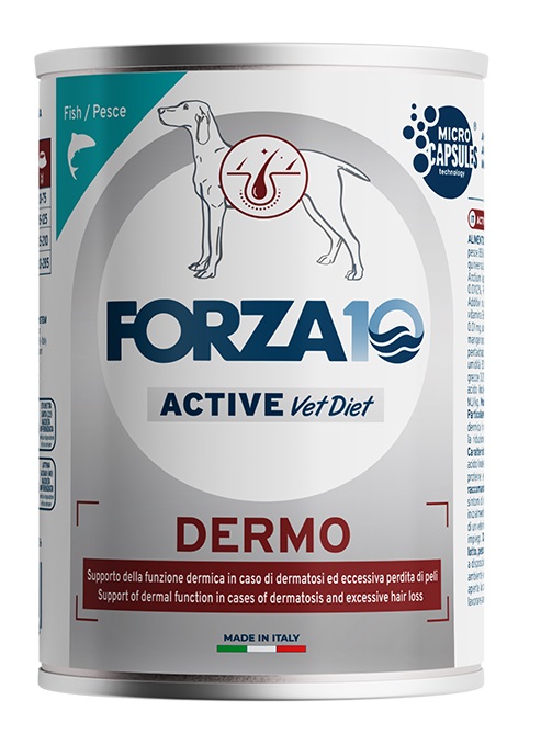 F10 DOG DERMO PESCE LAT 390GR