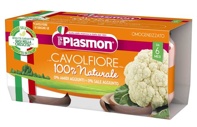 PLASMON OMOG CAVOLFIORE 2X80G PLASMON OMOG CAVOLFIORE 2X80G