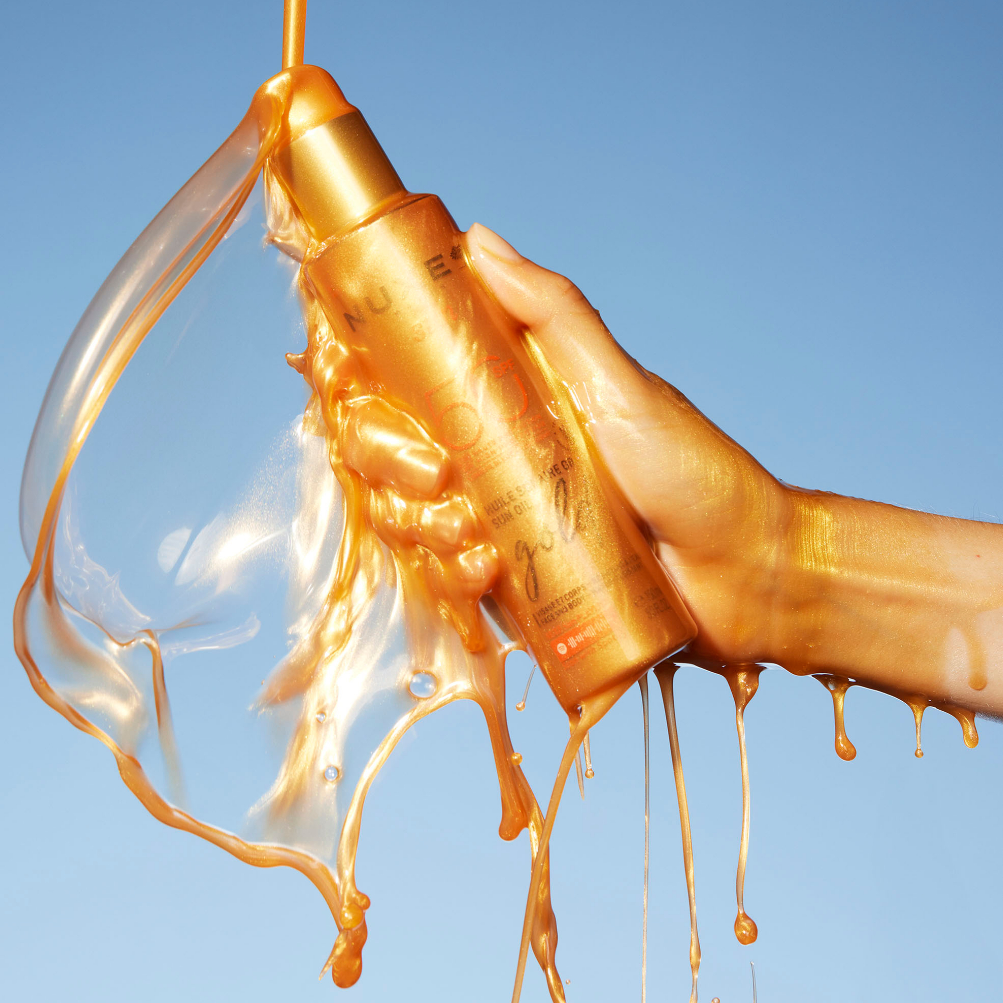 Nuxe - Sun - Olio Solare Dorato SPF50 Protezione Alta 150 ml