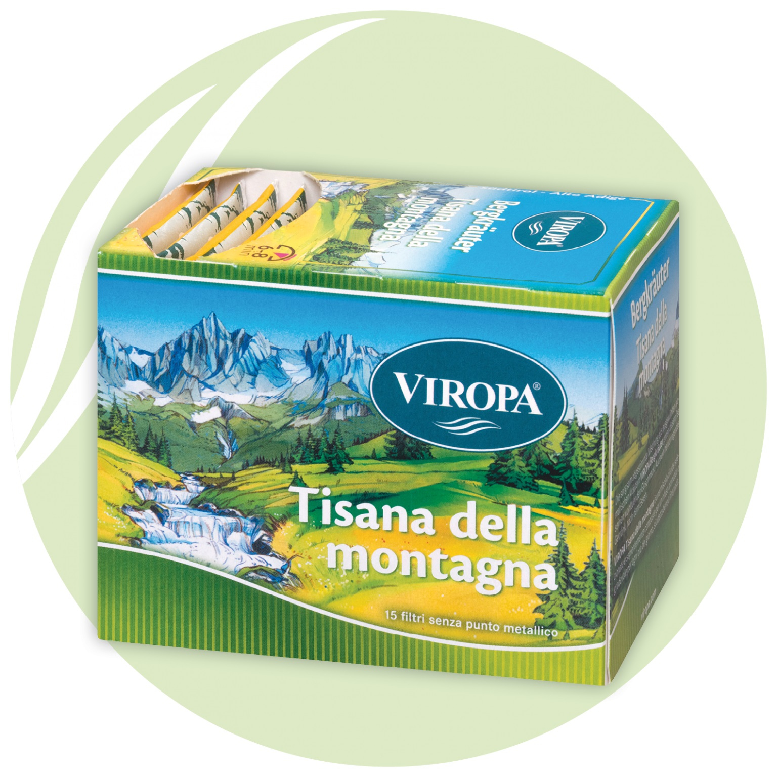 Viropa Tisana della montagna 15 filtri Viropa Tisana della montagna 15 filtri