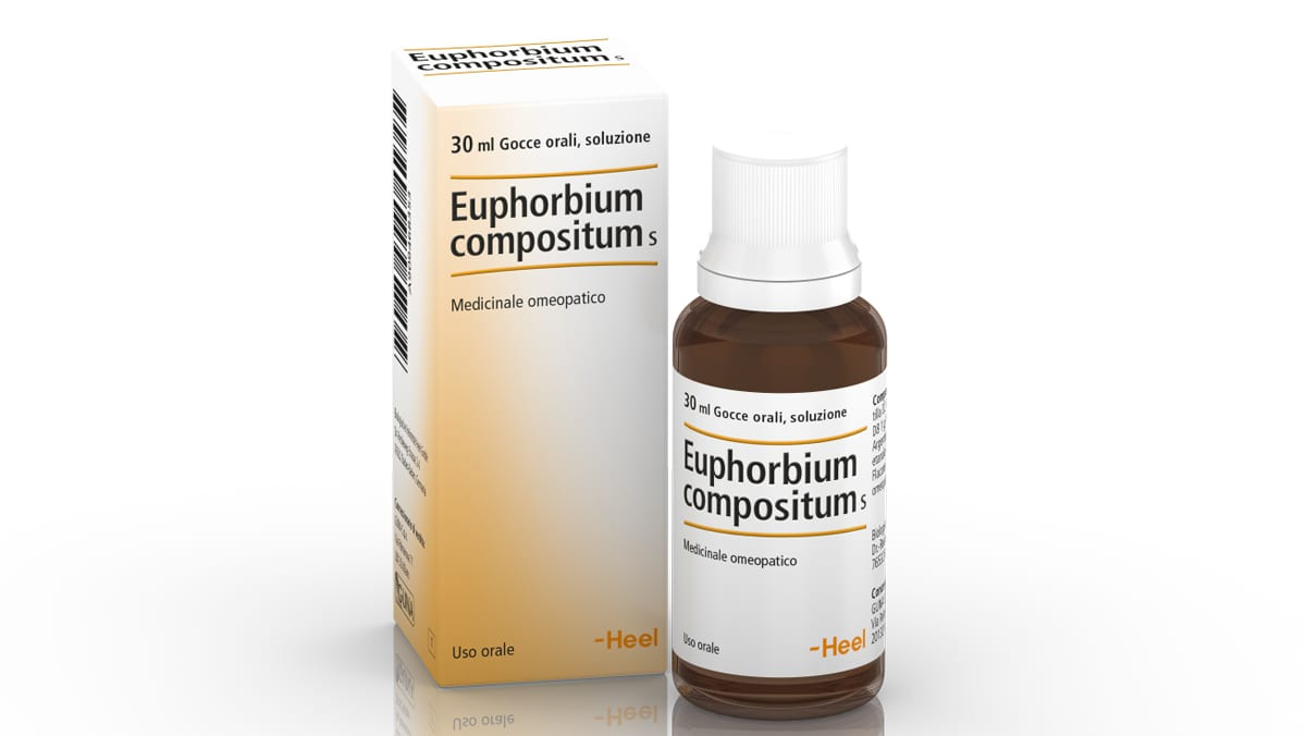 Euphorbium Compositum Heel Guna - Medicinale omeopatico - Gocce - 30 ml Euphorbium Compositum Heel Guna - Medicinale omeopatico - Gocce - 30 ml