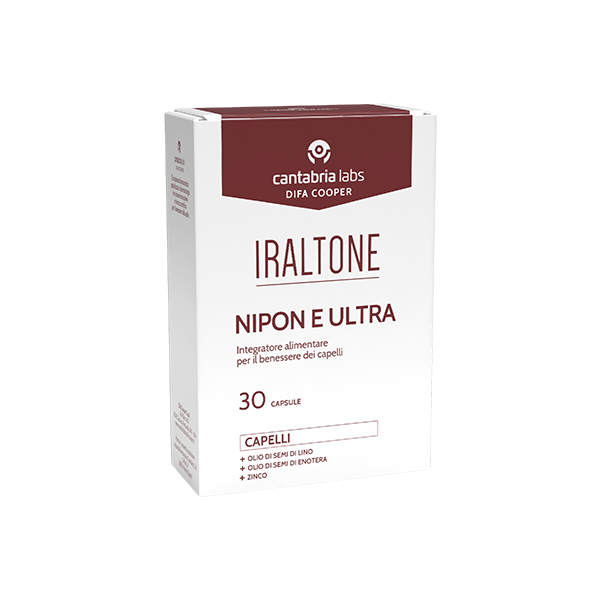 Cantabria Labs Difa Cooper Iraltone Nipon E Ultra 30 Capsule - Integratore Per I Capelli