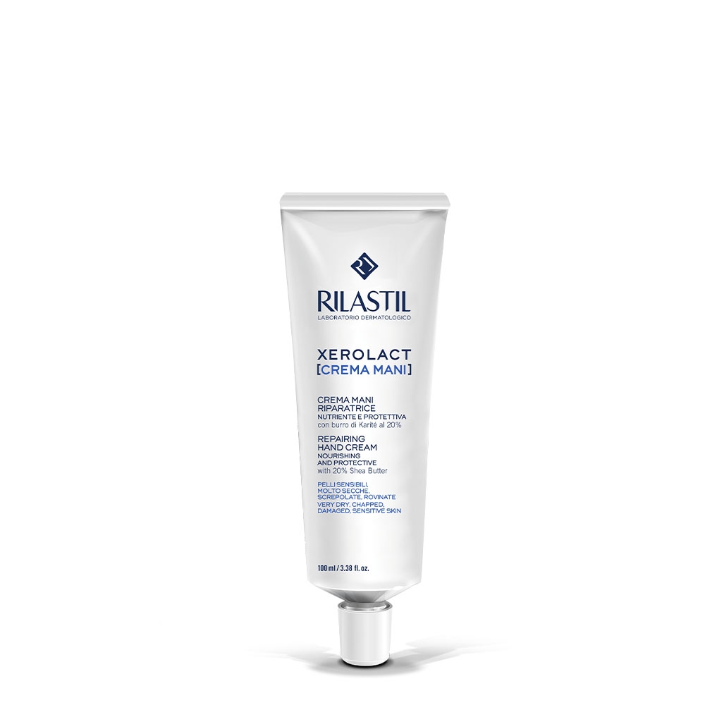 Rilastil Xerolact crema mani riparatrice ricostitutiva 100mL