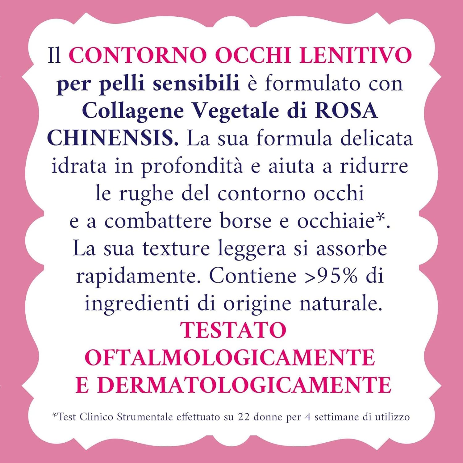 Acqua Alle Rose - Contorno Occhi Lenitivo Per Pelli Sensibili 15 ml