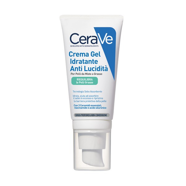 CeraVe Crema Viso Idratante Anti-lucidità Pelle Grassa e Mista 50ml CeraVe Crema Viso Idratante Anti-lucidità Pelle Grassa e Mista 50ml