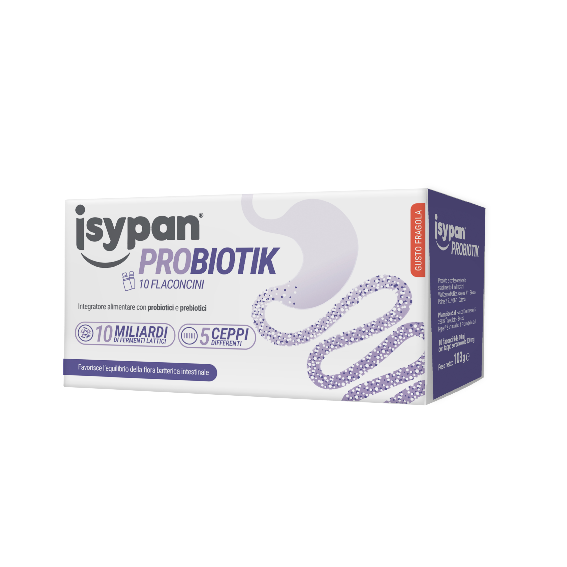 ISYPAN PROBIOTIK FERMENTI DISBIOSI 10 FLACONCINI