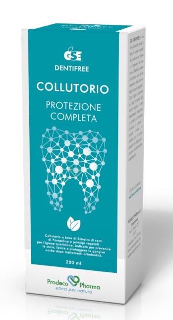 GSE DENTIFREE COLLUTORIO 200ML GSE DENTIFREE COLLUTORIO 200ML