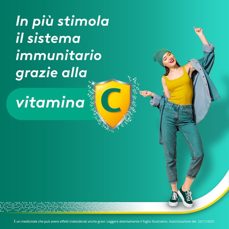 Aspirina C, contro sintomi di Raffreddore, Influenza e Febbre, 400 mg di Acido Acetilsalicilico + 240 mg di Vitamina C, antinfiammatorio e analgesico, 20 Compresse Effervescenti Aspirina C, contro sintomi di Raffreddore, Influenza e Febbre, 400 mg di Acido Acetilsalicilico + 240 mg di Vitamina C, antinfiammatorio e analgesico, 20 Compresse Effervescenti