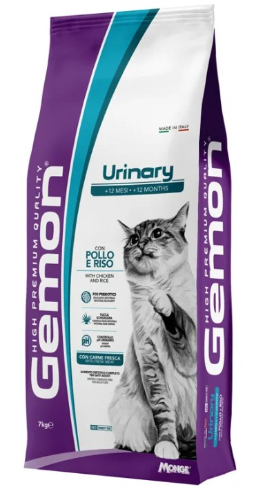 GEMON GATTO URINARY POLLO 7KG