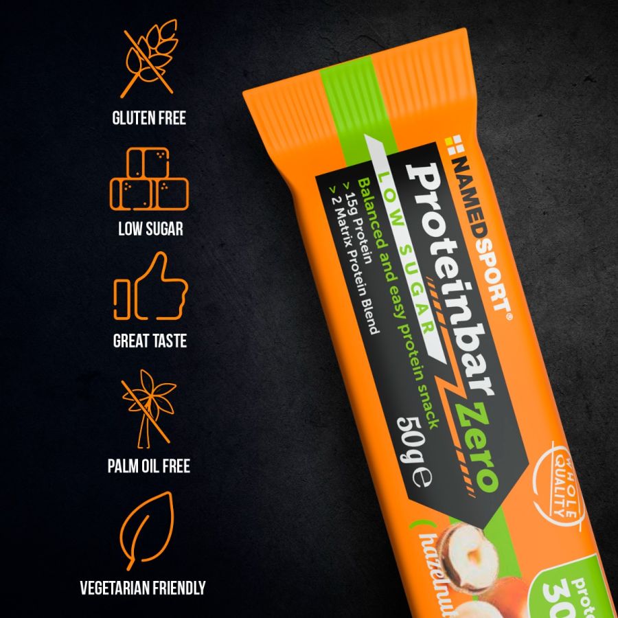 Named Sport Proteinbar Zero - Barretta Proteica Gusto Hazelnut 50 g