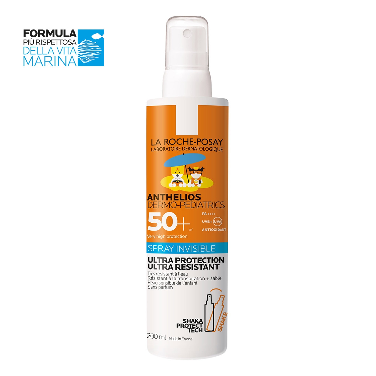 La Roche Posay Anthelios Dermo-Pediatrics Spray Solare SPF 50+ Corpo 200 ml La Roche Posay Anthelios Dermo-Pediatrics Spray Solare SPF 50+ Corpo 200 ml