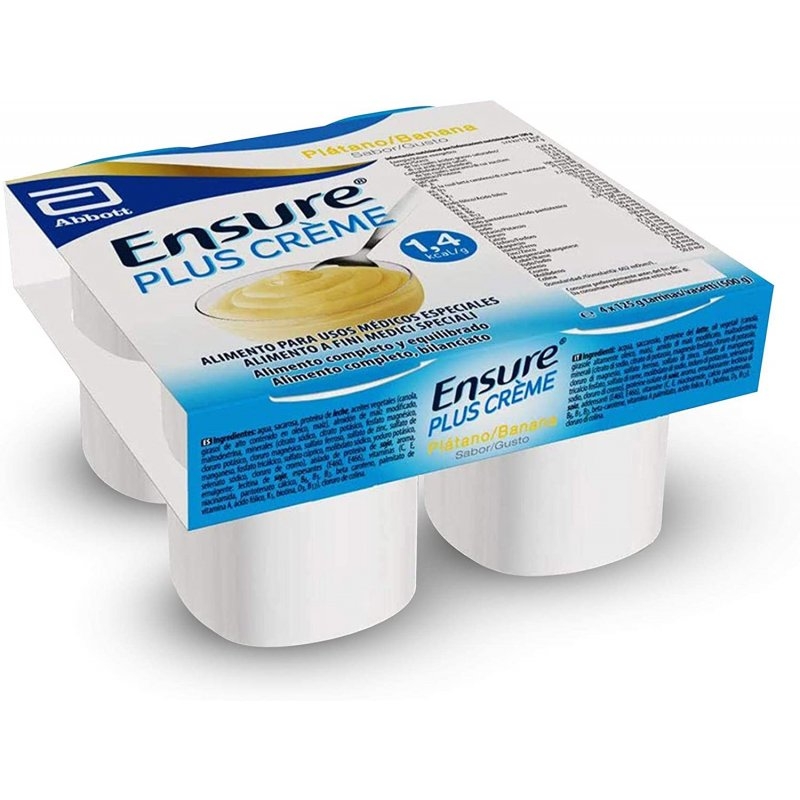 Ensure Plus Crema Snack Banana 4x125g