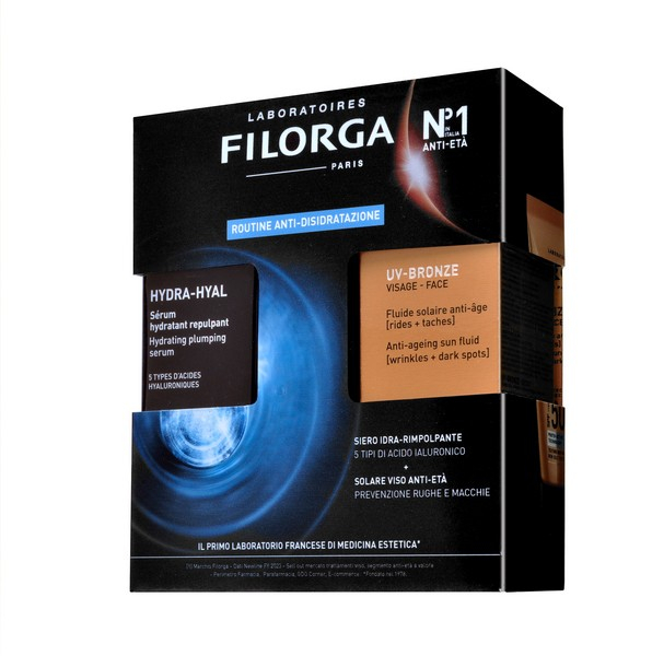 COFANETTO SOLARE HYDRA HYAL + BRONZE FACE