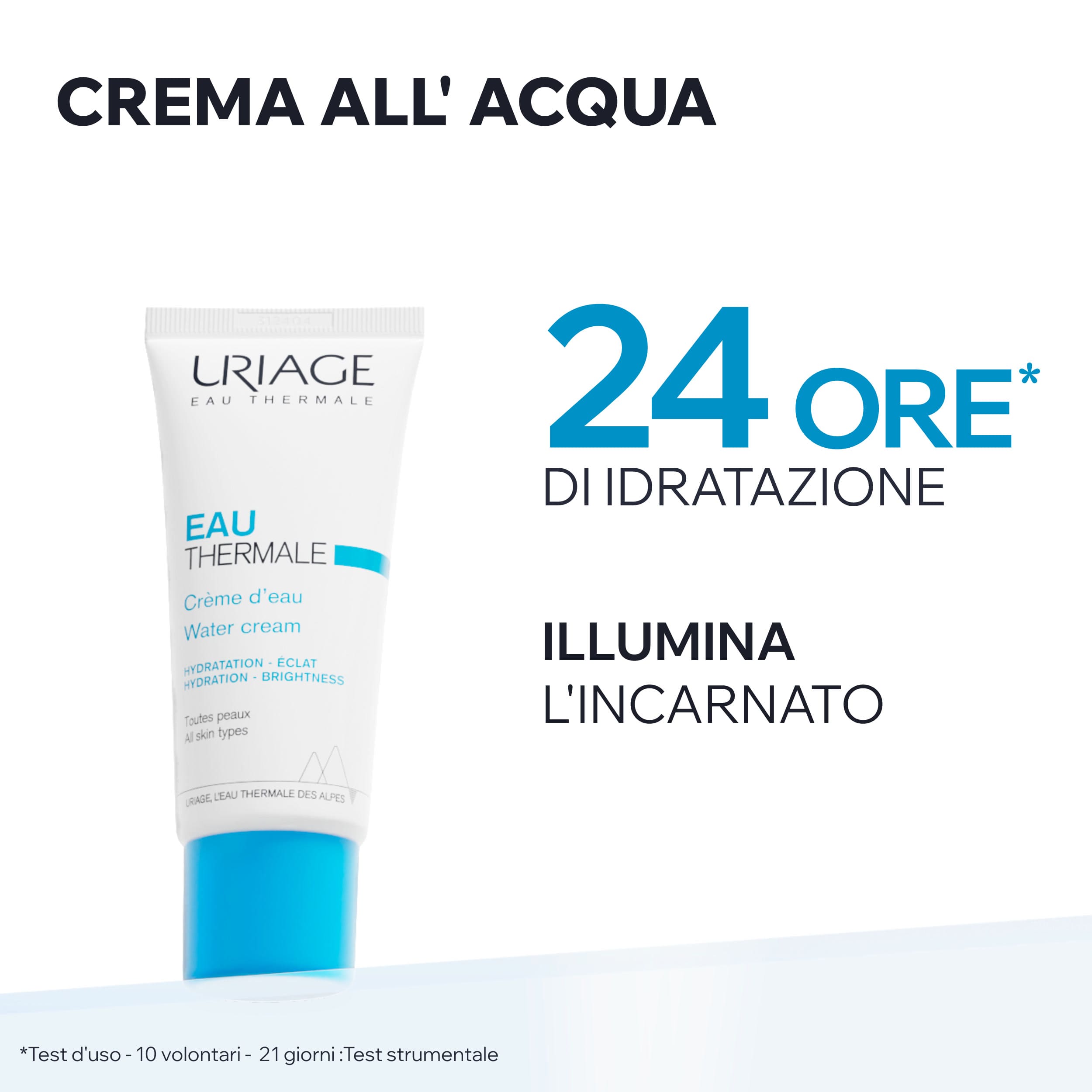 Uriage - Eau Thermale Crema All'Acqua Viso 40 ml