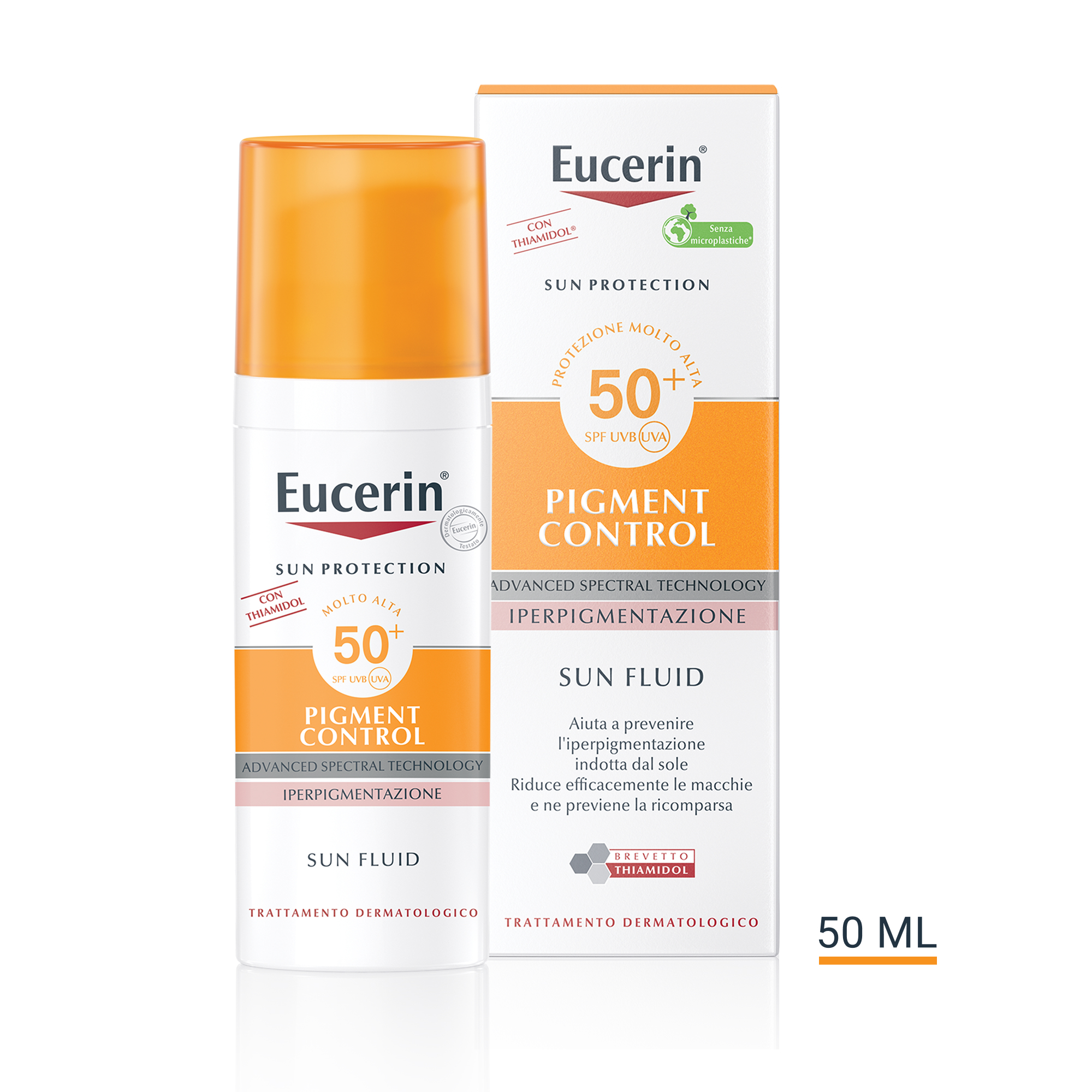 Eucerin Sun Pigment Control Protezione Solare Viso SPF50+ 50mL Eucerin Sun Pigment Control Protezione Solare Viso SPF50+ 50mL