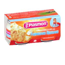 Plasmon Omogeneizzato Formaggino e Parmiggiano 2 vasetti da 80 g Plasmon Omogeneizzato Formaggino e Parmiggiano 2 vasetti da 80 g
