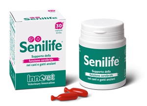 Innovet Senilife Integratore Neurologico Cani e Gatti 30 Capsule Innovet Senilife Integratore Neurologico Cani e Gatti 30 Capsule