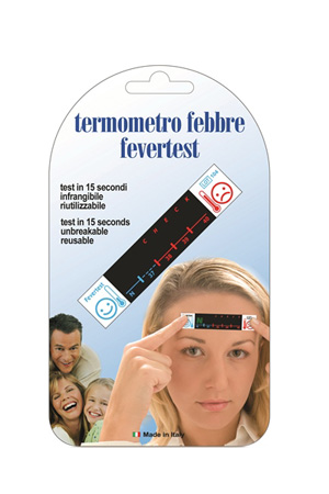 Fevertest Termometro per febbre 2 pezzi