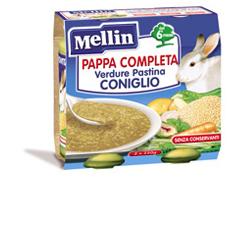 Mellin Pappa Completa Verdure Pastina Coniglio 2 x 250g Mellin Pappa Completa Verdure Pastina Coniglio 2 x 250g