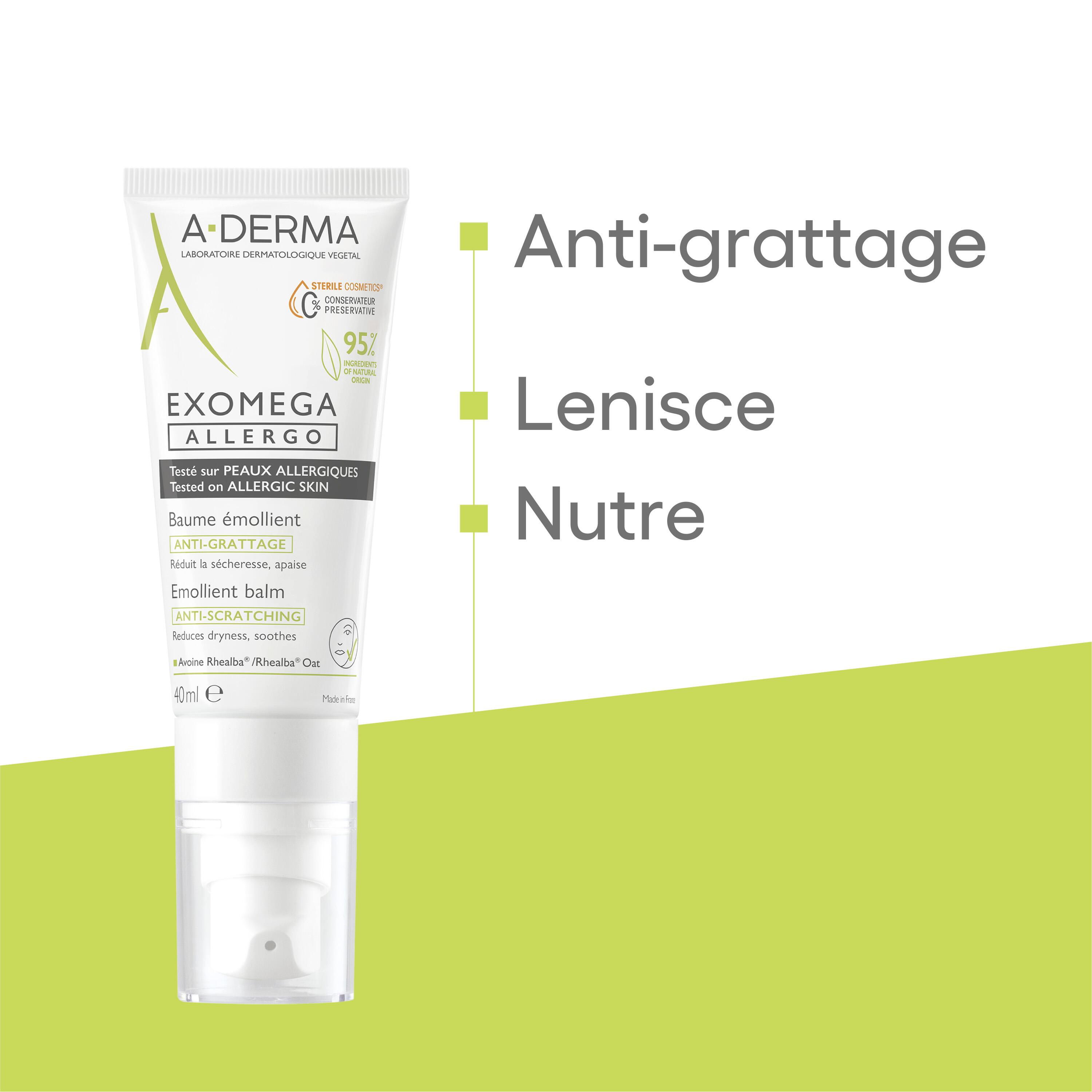 A-Derma Exomega Allergo - Balsamo Emolliente 40 ml