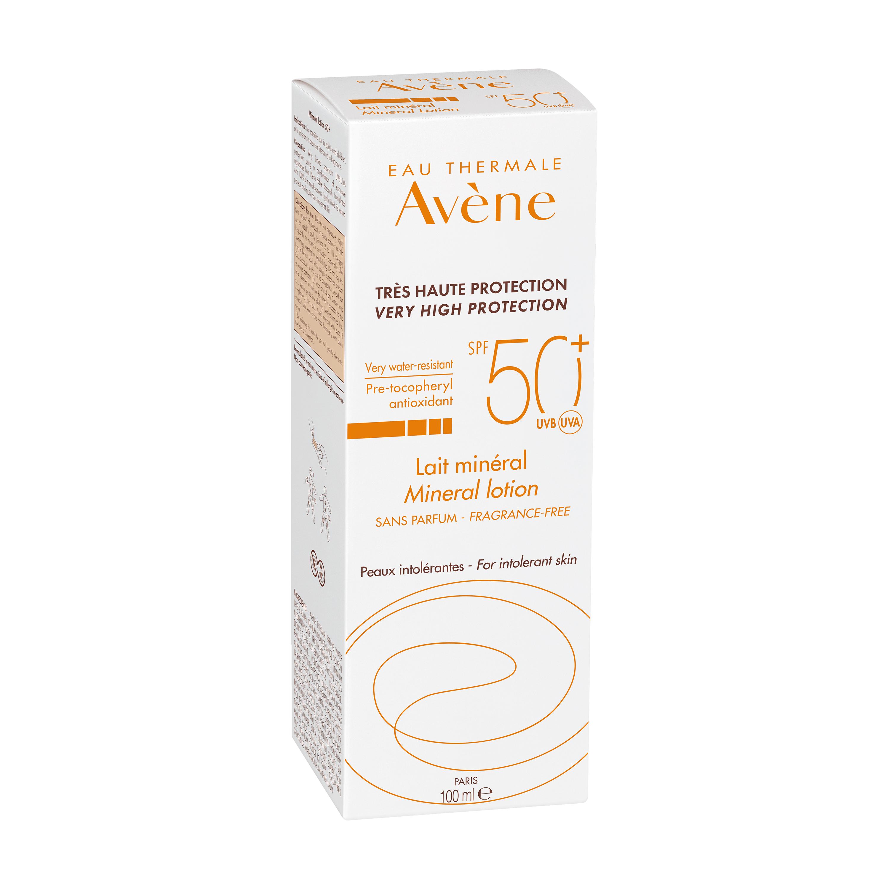 Avène Latte Solare Schermo Minerale SPF 50+ 100mL