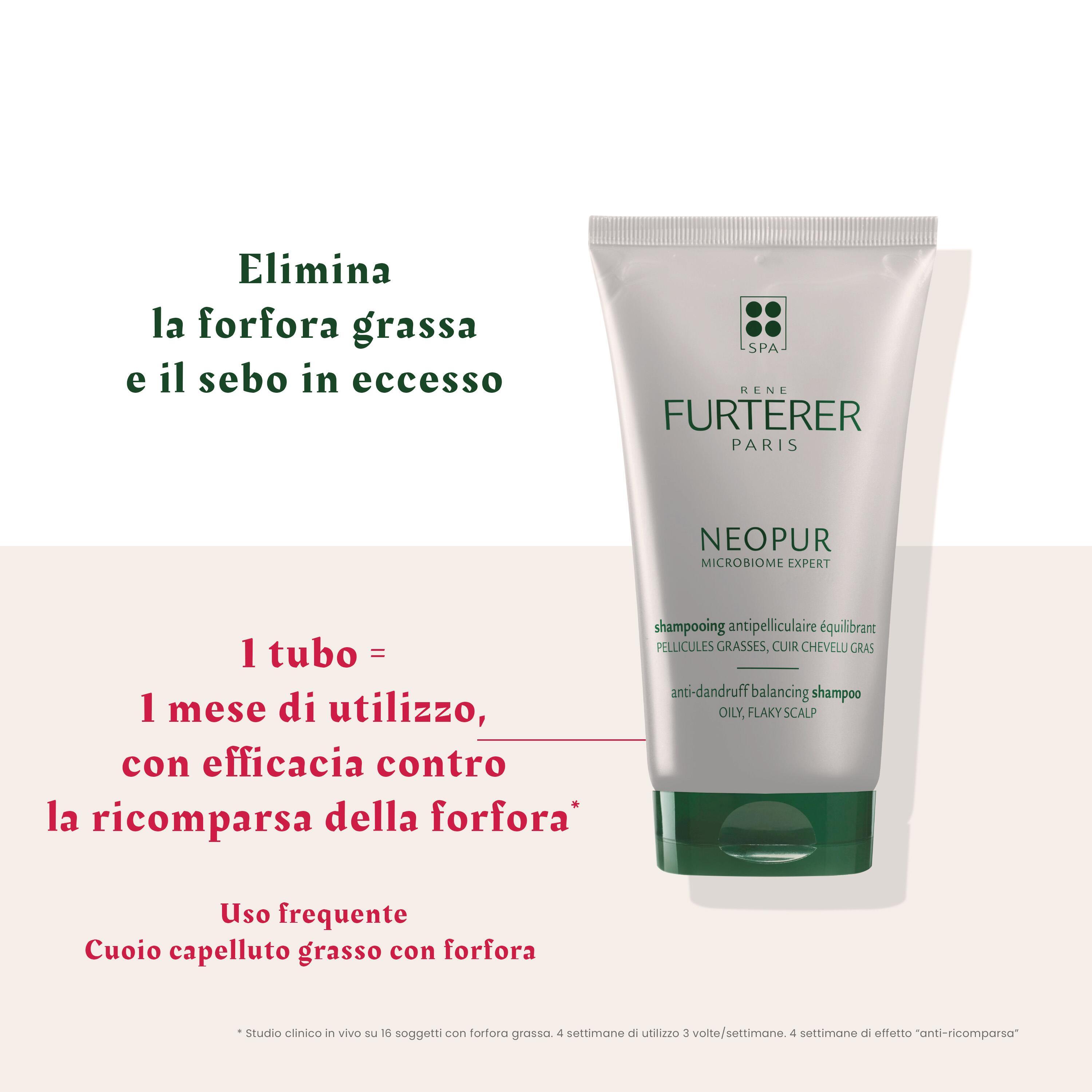 René Furterer Neopur - Shampoo Antiforfora Equilibrante Per Forfora Grassa 150 ml