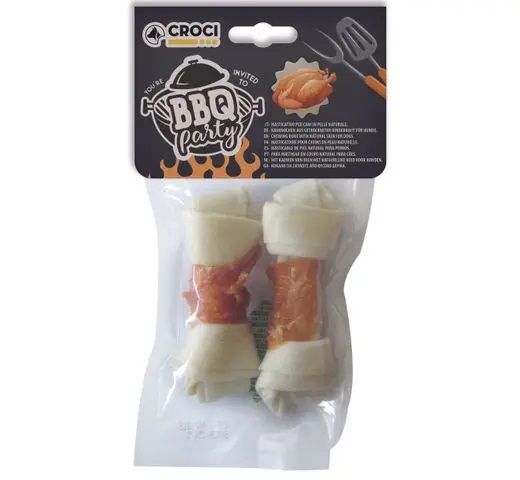 CROCI CANE SNACK BBQ PARTY SALMONE 2PZ 125GR