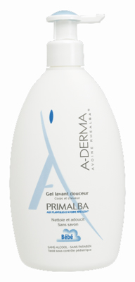 A-Derma Primalba Gel Detergente 2 in 1 per corpo e cuoio capelluto 500ml A-Derma Primalba Gel Detergente 2 in 1 per corpo e cuoio capelluto 500ml
