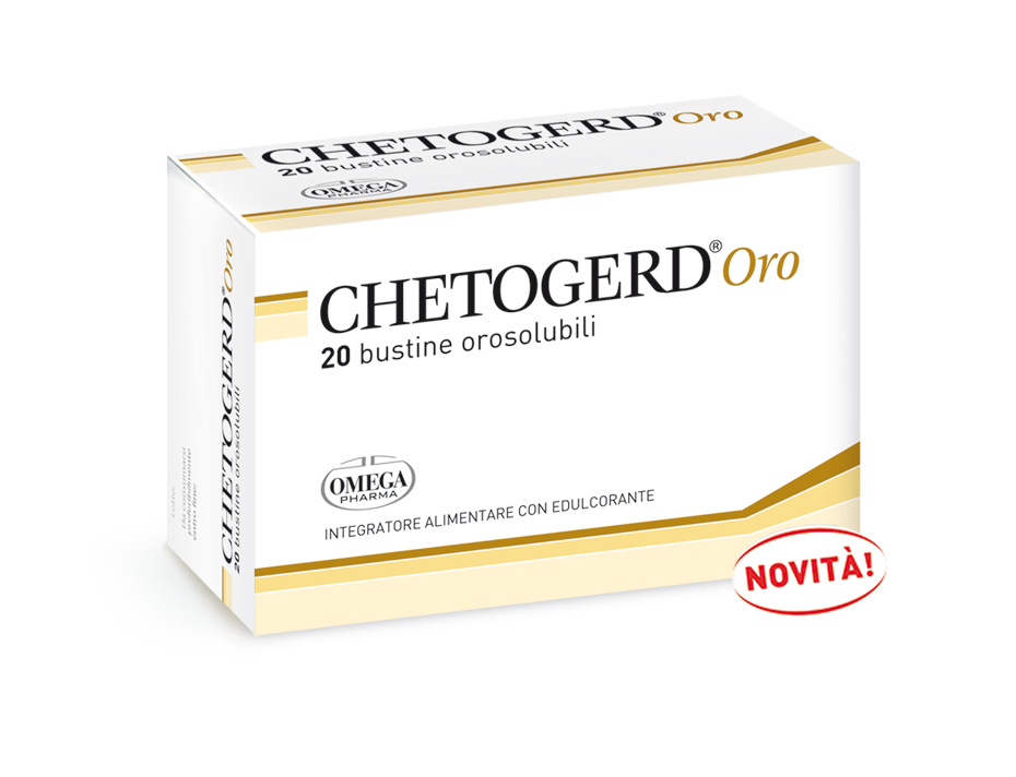 Chetogerd Oro utile per la digestione 20 bustine