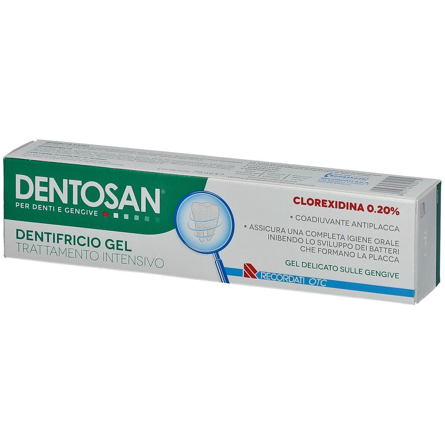 Dentosan Specialist Dentifricio 0,2% Clorexidina Trattamento Intensivo 75 ml Dentosan Specialist Dentifricio 0,2% Clorexidina Trattamento Intensivo 75 ml