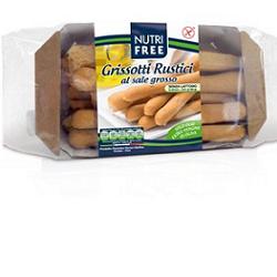 NutriFree Grissotti Rustici Al Sale Grosso Senza Glutine 100 g NutriFree Grissotti Rustici Al Sale Grosso Senza Glutine 100 g