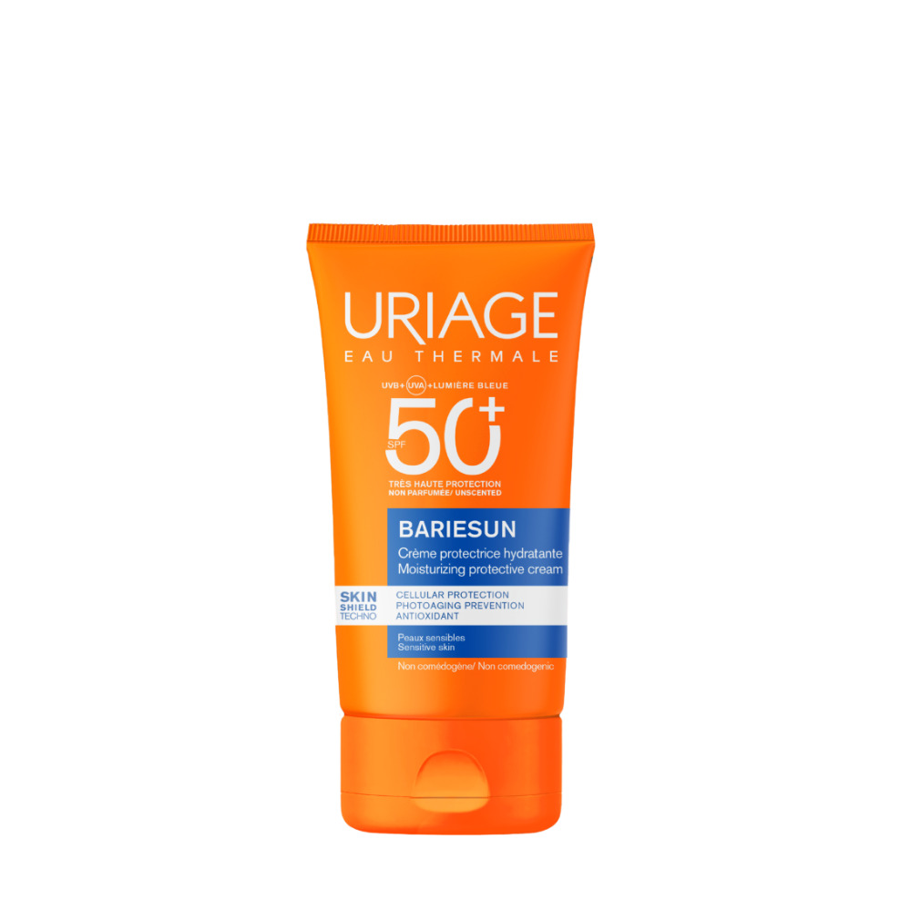 Uriage - Bariésun Crema Solare Protettrice Idratante SPF50+ Senza Profumo Viso 50 ml