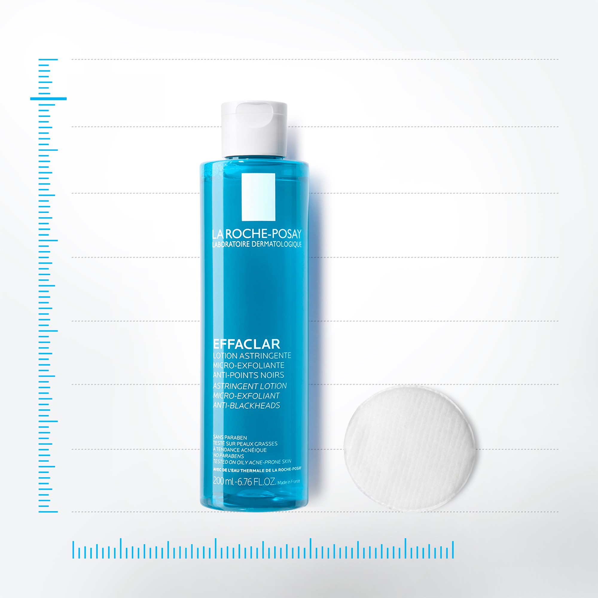La Roche-Posay Effaclar - Lozione Astringente Microesfoliante Per Pelle Mista, Grassa O A Tendenza Acneica 200 ml