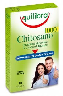 Equilibra Chitosano 1000 linea e metabolismo 40 capsule Equilibra Chitosano 1000 linea e metabolismo 40 capsule