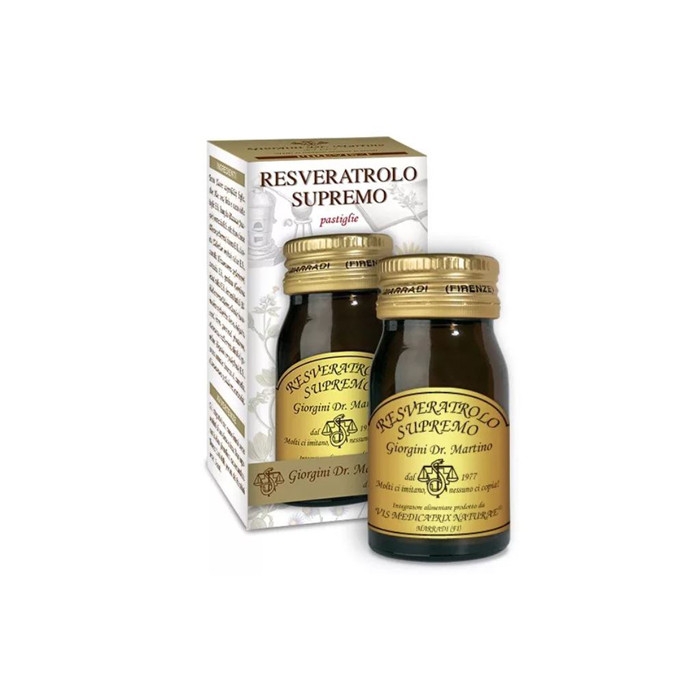 Dr. Giorgini Resveratrolo Supremo Integratore Antiossidante 60 Pastiglie Dr. Giorgini Resveratrolo Supremo Integratore Antiossidante 60 Pastiglie