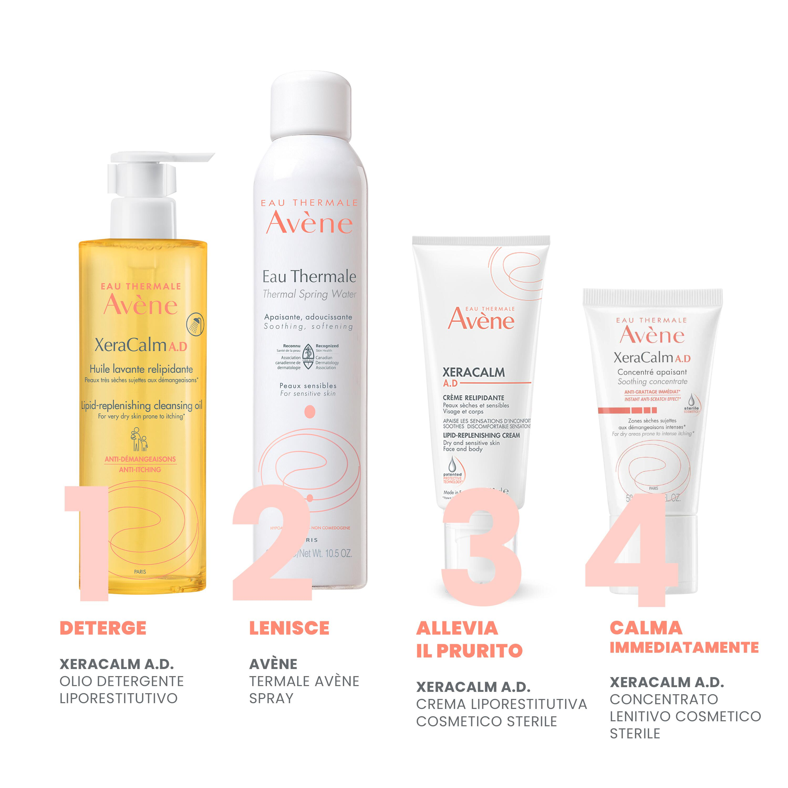 Eau Thermale Avène - XERACALM A.D Crema Liporestitutiva 200 ml Eau Thermale Avène - XERACALM A.D Crema Liporestitutiva 200 ml