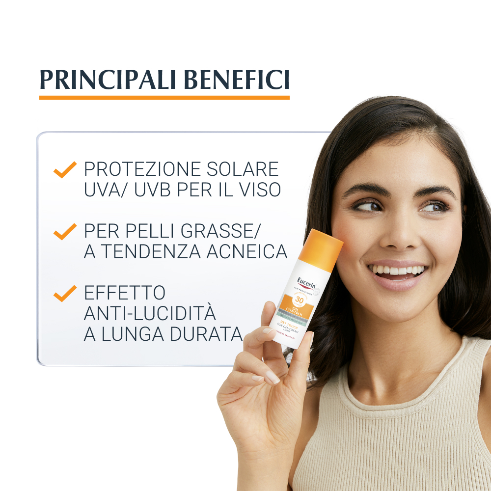 Eucerin Sun Oil Control Protezione Solare Viso SPF30 50mL