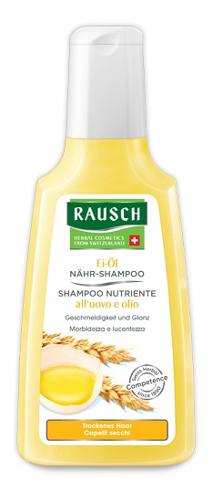 RAUSCH SHAMPOO Nutriente all'Uovo e Olio 200mL RAUSCH SHAMPOO Nutriente all'Uovo e Olio 200mL