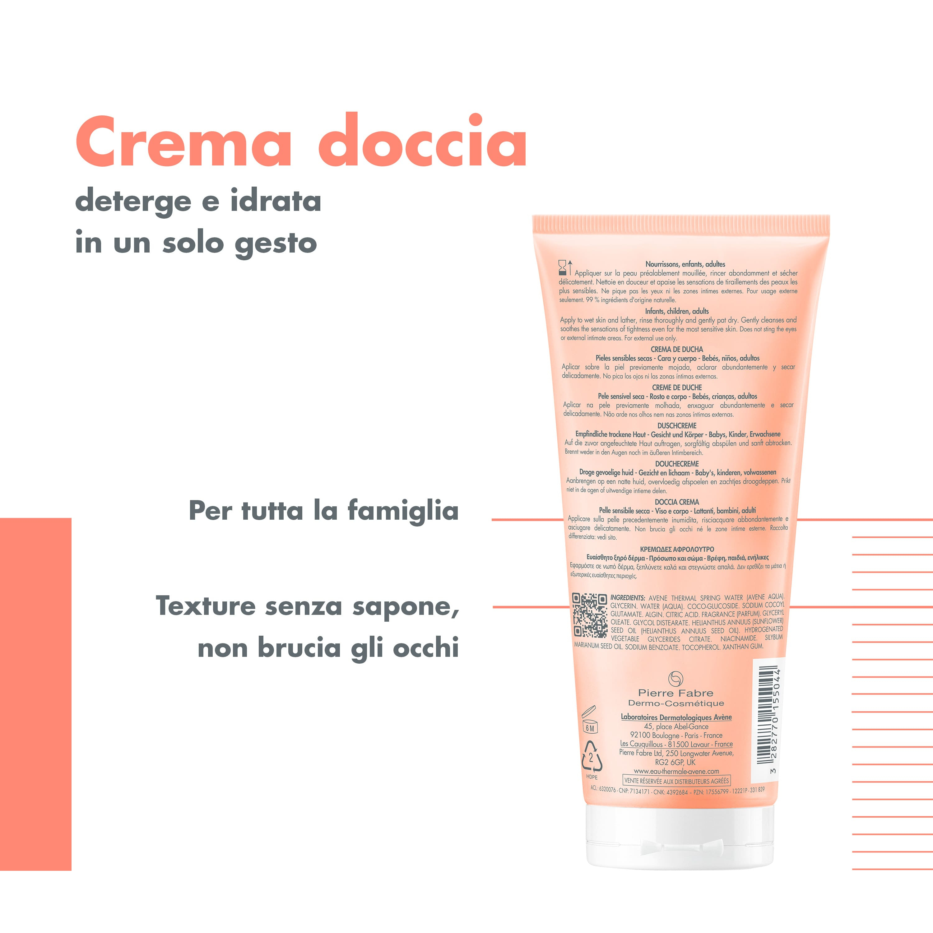 AVENE XERACALM NUTR DOCC 200ML AVENE XERACALM NUTR DOCC 200ML